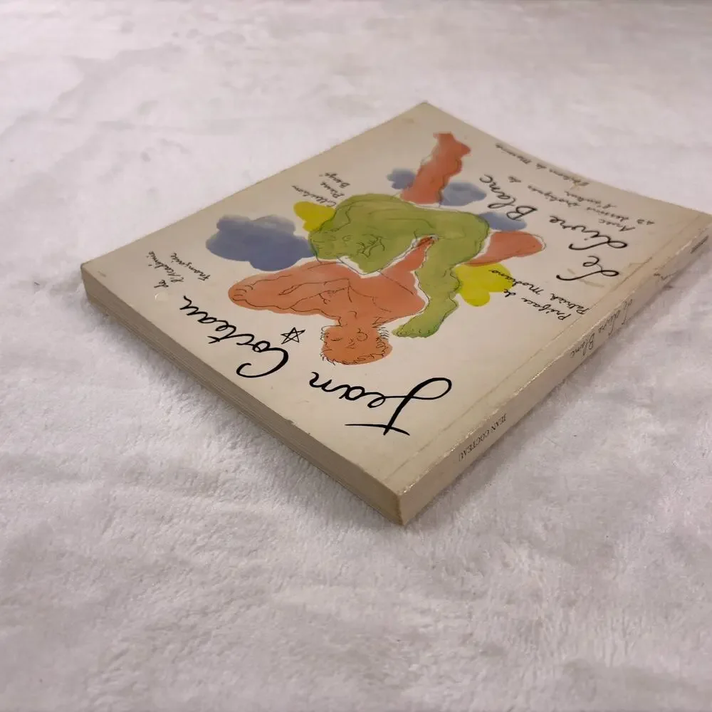 Jean Cocteau Le Livre Blanc 43 Erotic Drawings French Messine Used Rare!